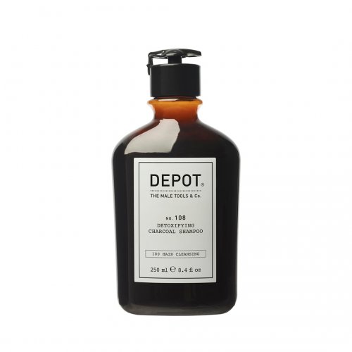 depot 108 detoxifying charcoal shampoo 250 ml