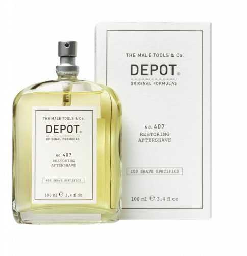 depot 407 restoring aftershave 100ml black pepper